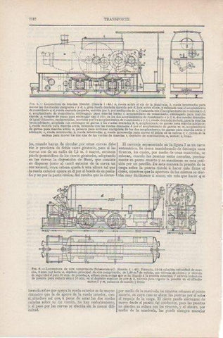 LAMINA ESPASA PV50781: Locomotora de bencina Deutz