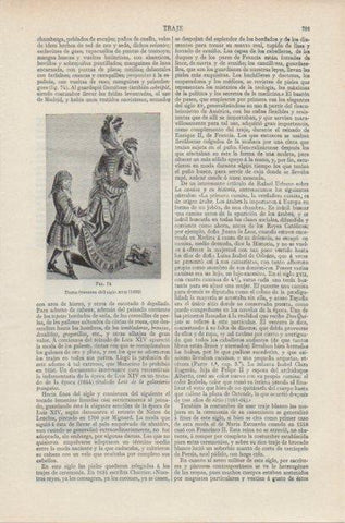 LAMINA ESPASA PV50723: Dama de Francia siglo XVII