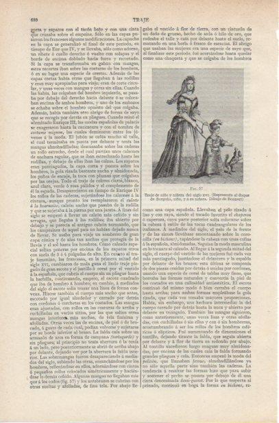 LAMINA ESPASA PV50713: Traje de niño y niñera del siglo XVI