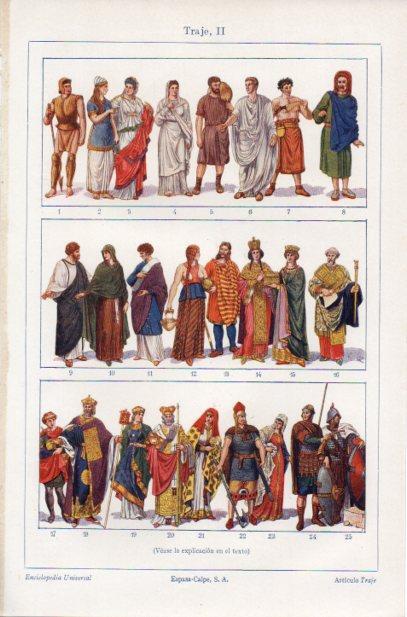 LAMINA ESPASA PV50707  Historia del traje II