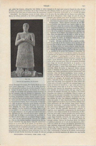 LAMINA ESPASA PV50753: Estatua de Lugaldalu, rey de Adab