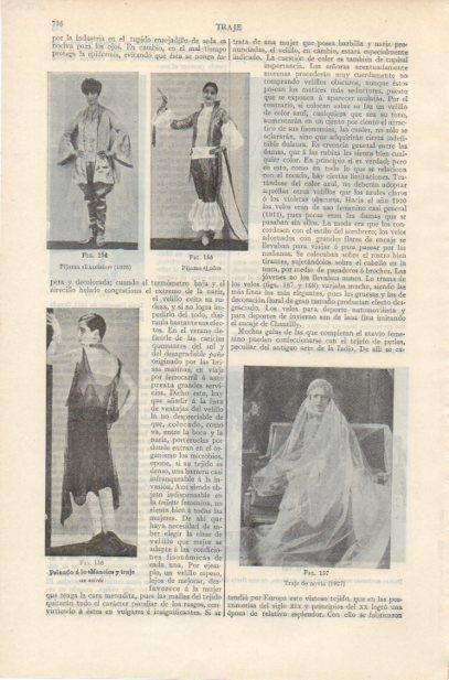 LAMINA ESPASA PV50742: Traje de novia de 1927