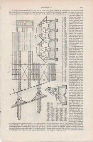 LAMINA ESPASA PV50832: Puente de carga transportable, Fabrica de Gas de La Haya