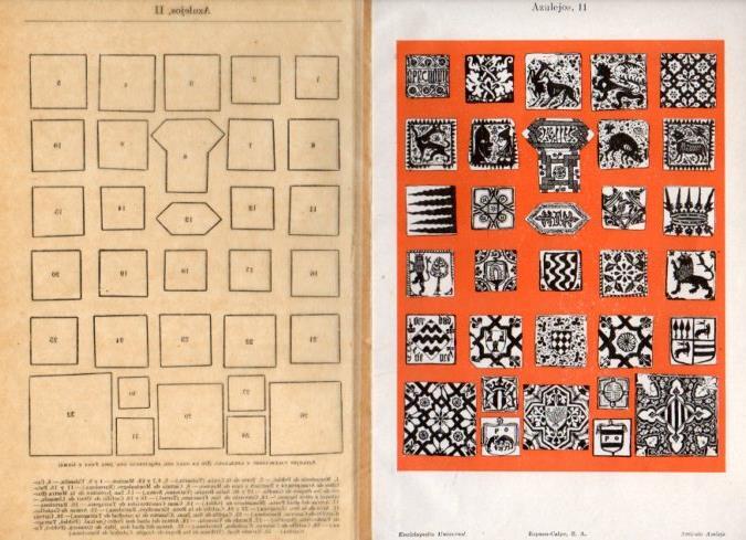 LAMINA ESPASA PV50940: Azulejos de Valencia de Cataluña II
