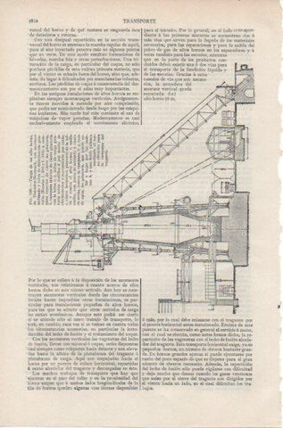 LAMINA ESPASA PV50853: Carga de un alto horno de Tummler Neumark