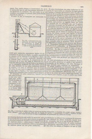LAMINA ESPASA PV50848: Cobertizo de carbon y taller de hornos Pohlig y Eitle