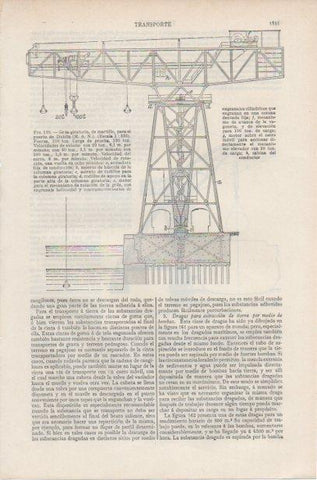 LAMINA ESPASA PV50841: Grua giratoria del puerto de Dublin