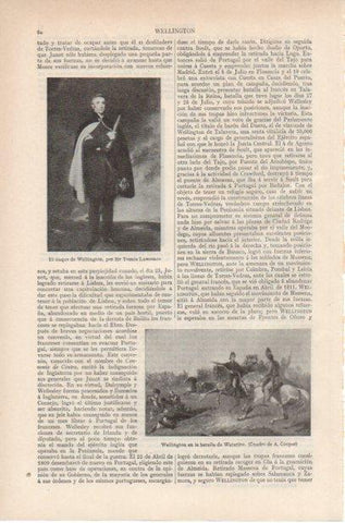 LAMINA ESPASA PV50886: El duque de Wellington por Sir Thomas Lawrence