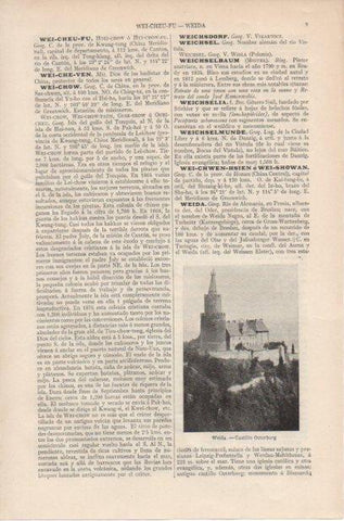 LAMINA ESPASA PV50876: Castillo Osterburg en Weida, Alemania