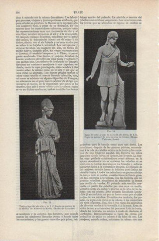 LAMINA ESPASA PV50702: Traje de baño de Grecia estatua, Museo Vaticano
