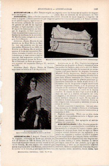 LAMINA ESPASA PV50518: Emperatriz Augusta Victoria por Riesel