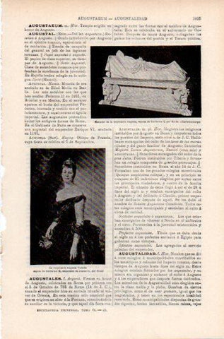 LAMINA ESPASA PV50518: Emperatriz Augusta Victoria por Riesel