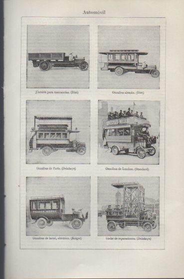 LAMINA ESPASA PV50548: Tipos de automovil y omnibus