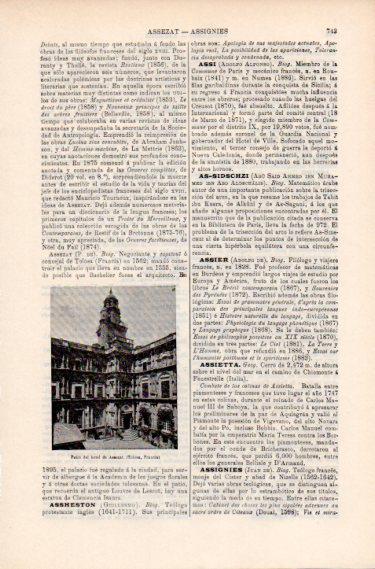 LAMINA ESPASA PV50457: Patio del hotel de Assezat en Tolosa, Francia