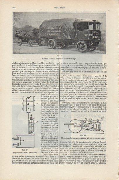 LAMINA ESPASA PV50648: Camion de vapor Leyland con remolque