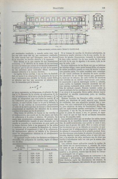 LAMINA ESPASA PV50646: Coche automotor sistema mixto
