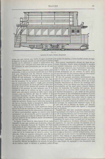 LAMINA ESPASA PV50643: Autobus de vapor sistema Serpollet