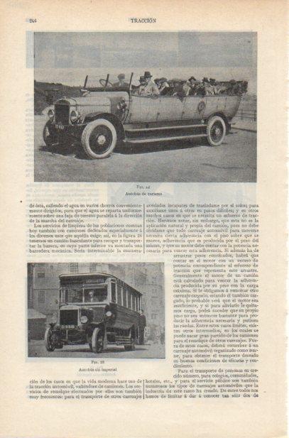 LAMINA ESPASA PV50671: Autobus de turismo 