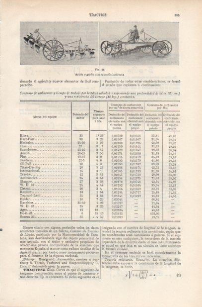 LAMINA ESPASA PV50676: Arado y grada para traccion indirecta