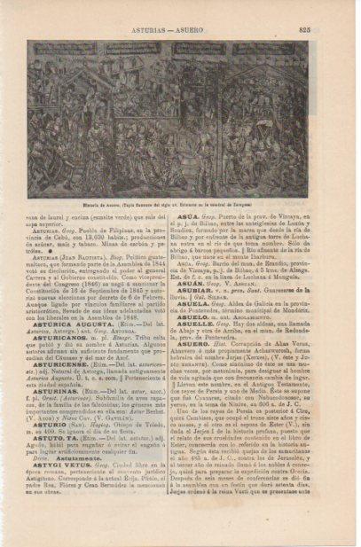 LAMINA ESPASA PV50638: Historia de Asuero tapiz, Catedral de Zaragoza