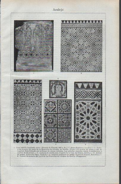 LAMINA ESPASA PV50601: Tipos de azulejo