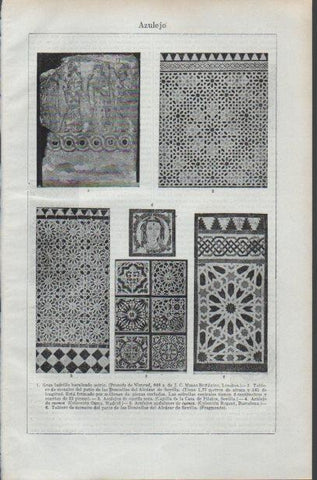 LAMINA ESPASA PV50601: Tipos de azulejo