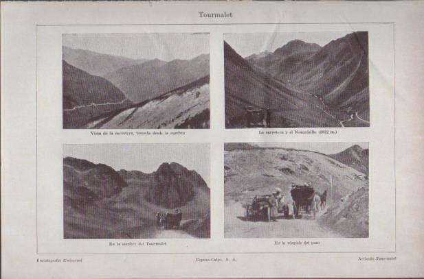 LAMINA ESPASA PV50604: Vistas del Tourmalet, Francia