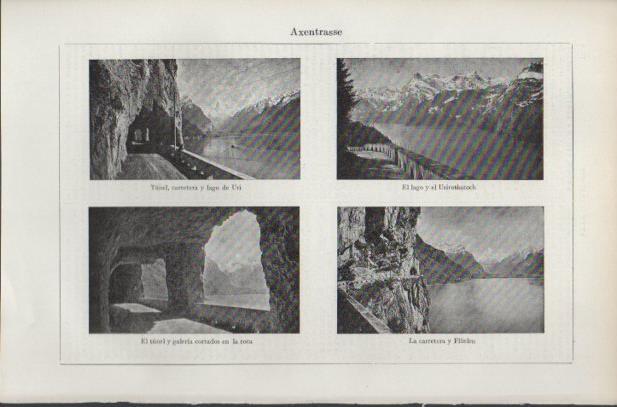 LAMINA ESPASA PV50578: Vistas de Axenstrasse, Suiza