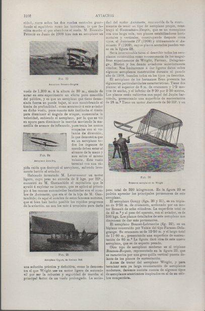 LAMINA ESPASA PV50627: Primeros aeroplanos de Wright