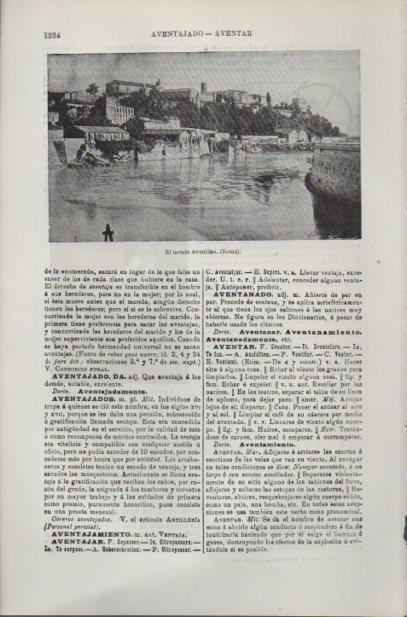 LAMINA ESPASA PV50622: Monte Aventino en Roma