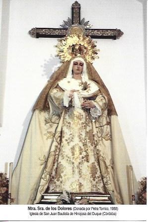 POSTAL A6981: Nuestra Señora de los Dolores. Hinojosa del Duque, Cordoba