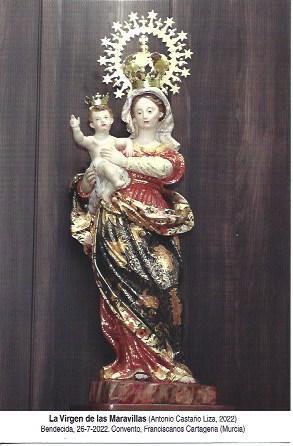 POSTAL A6982: La Virgen de las Maravillas. Cartagena, Murcia