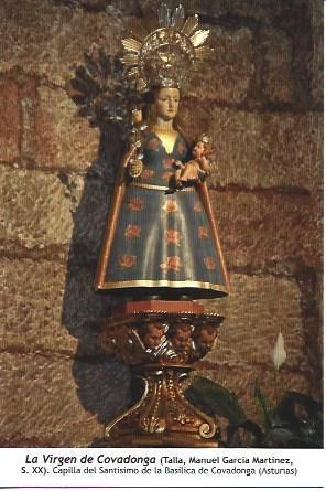 POSTAL A6946: La Virgen de Covadonga. Asturias