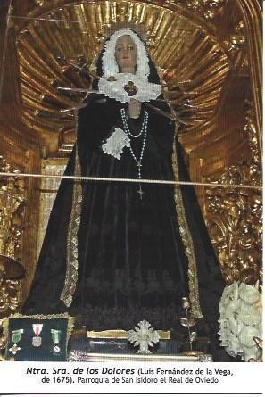 POSTAL A6958: Nuestra Señora de los Dolores. Oviedo