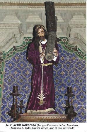 POSTAL A6963: Jesus Nazareno. Oviedo
