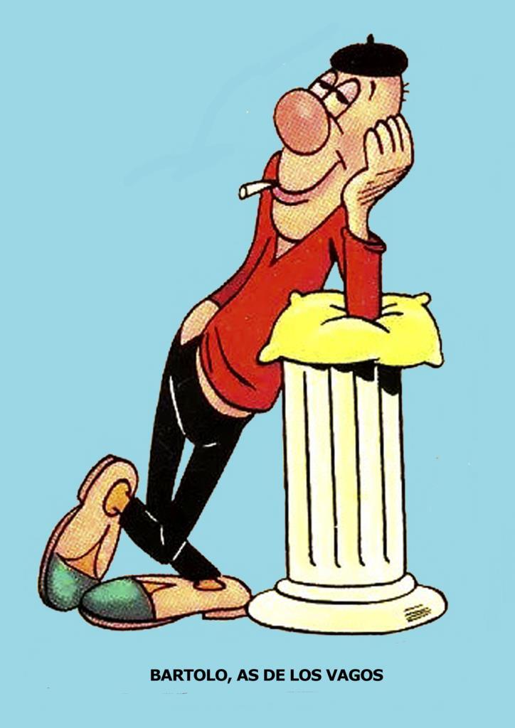 Poster DIN 4 numero 0262: Bartolo as de los vagos de Palop