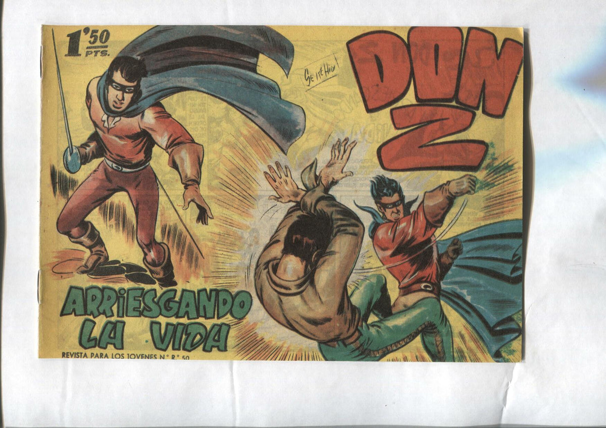 Facsimil: Don Z numero 02: Arriesgando la vida
