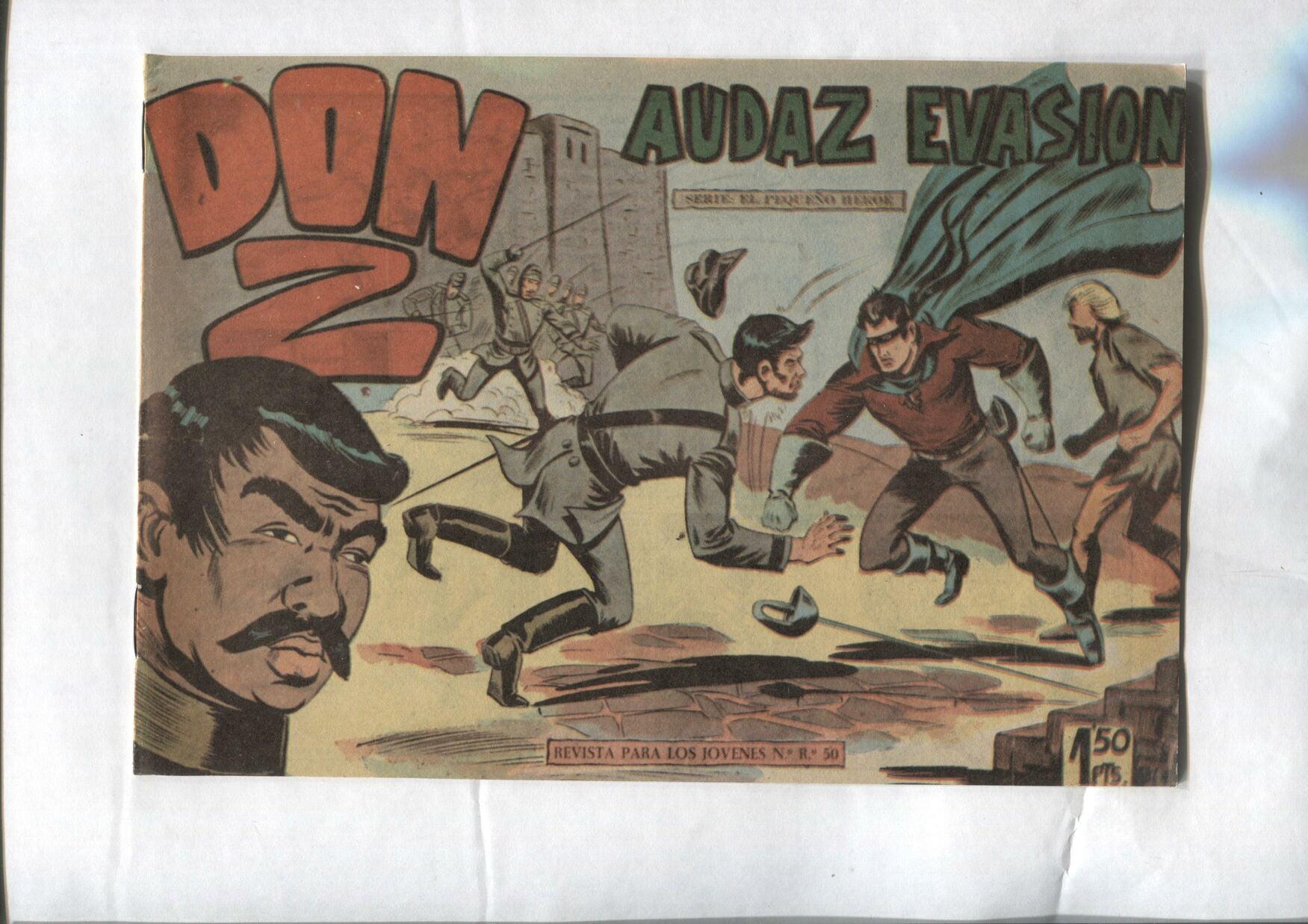 Facsimil: Don Z numero 04: Audaz evasion