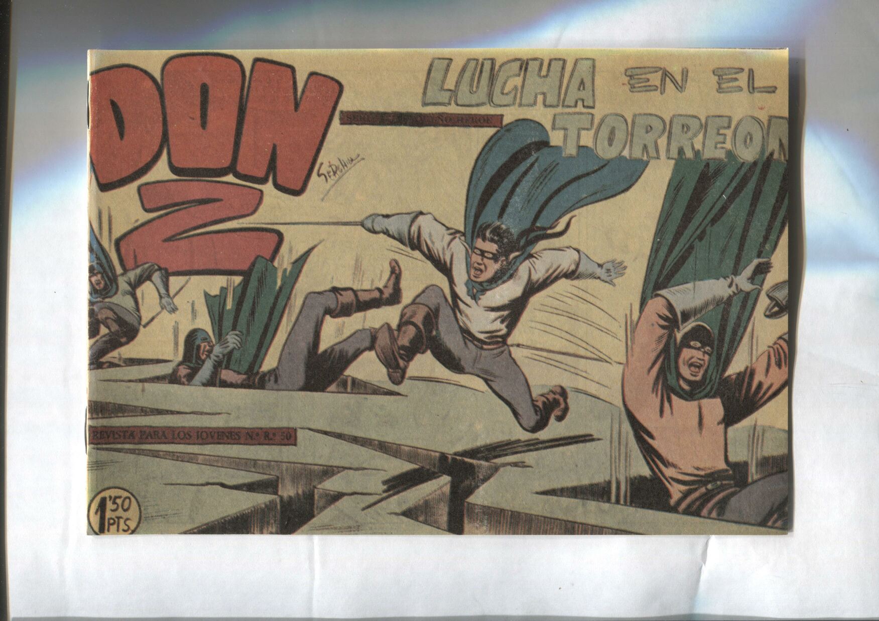 Facsimil: Don Z numero 10: Lucha en el torreon