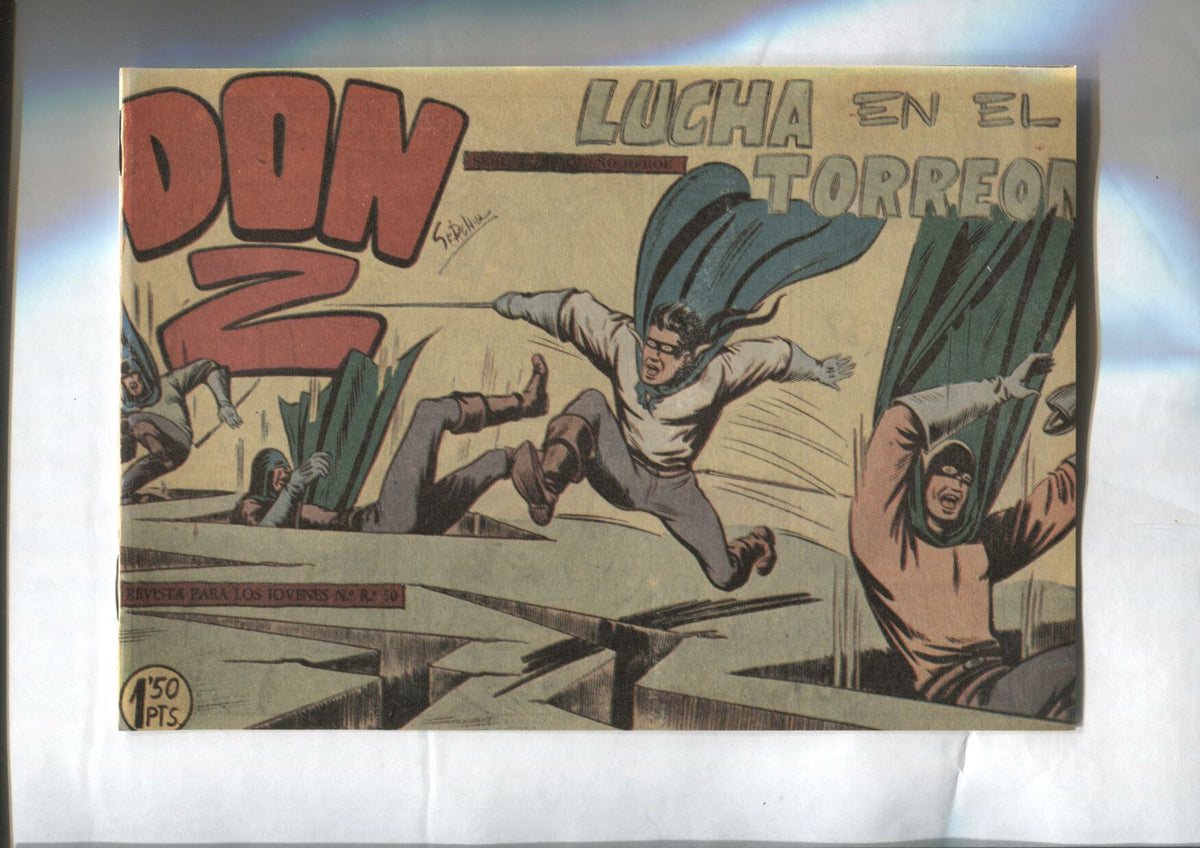 Facsimil: Don Z numero 10: Lucha en el torreon