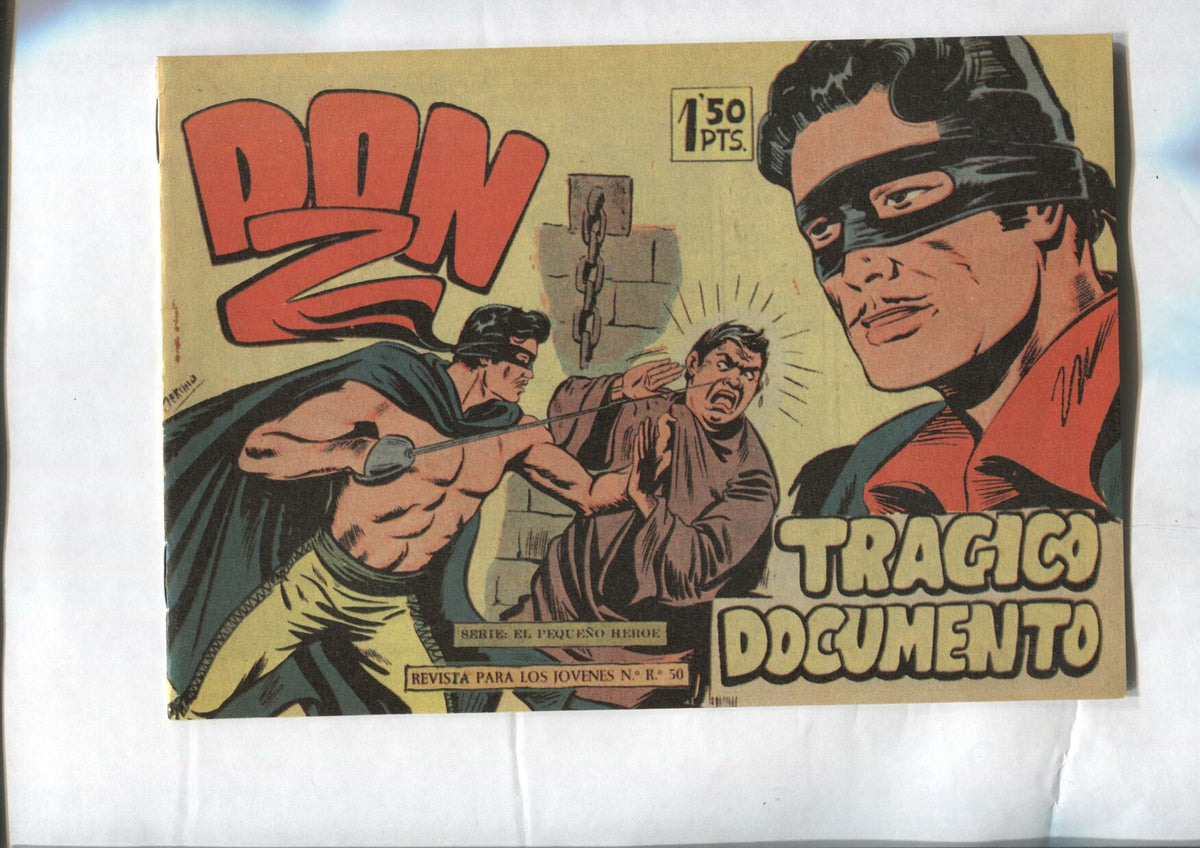 Facsimil: Don Z numero 12: Tragico documento