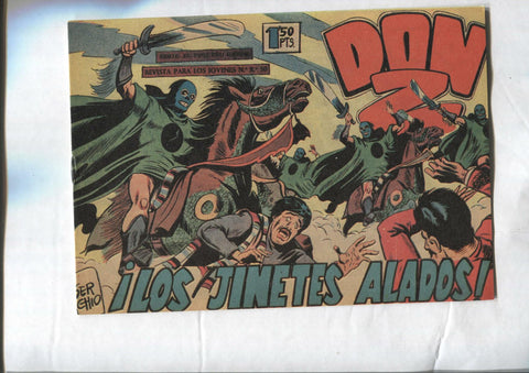 Facsimil: Don Z numero 21: Los jinetes alados