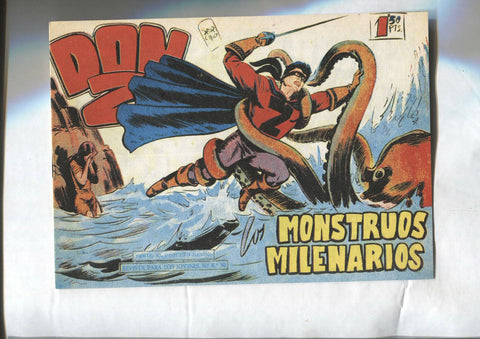Facsimil: Don Z numero 28: Los monstruos milenarios
