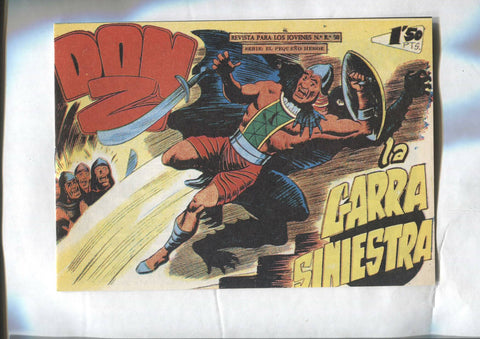 Don Z, facsimil numero 31: La garra siniestra