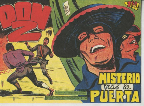 Facsimil: Don Z numero 35: Misterio tras la puerta