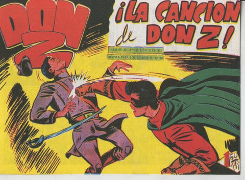 Don Z, facsimil numero 42: La cancion de Don Z