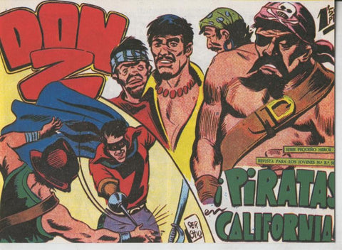 Facsimil: Don Z numero 47: Piratas en California
