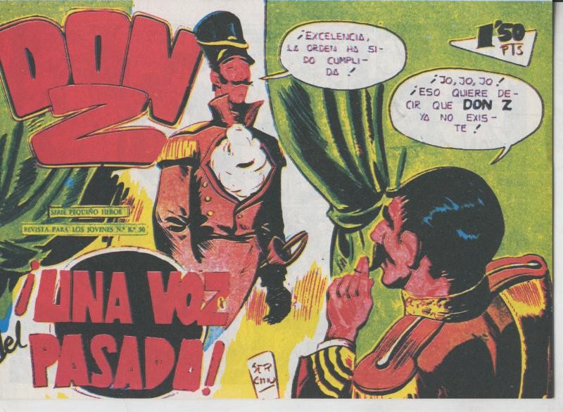 Facsimil: Don Z numero 49: Una voz del pasado