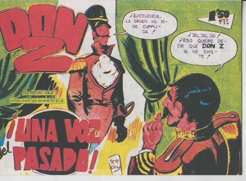 Facsimil: Don Z numero 49: Una voz del pasado