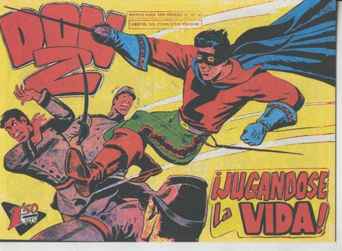Facsimil: Don Z numero 54: Jugandose la vida